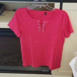 Marshall's pink ladies shirt